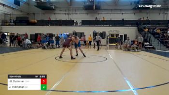 Semifinal - Ben Cushman, Central Michigan vs Jake Thompson, Air Force