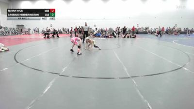 90 lbs Rr Rnd 1 - Jeriah Rice, Rabbit Wrestling Club - EL vs Cassius Hetherington, Silo - EL