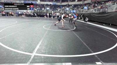 192 lbs Final - John Bramlett, Wave Wrestling Club vs Jonathan Santel, Siegel