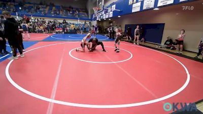 57-62 lbs Rr Rnd 1 - Tessa Daniels, Red Devil Wrestling Club vs Haven Pohlsander, Warner Youth