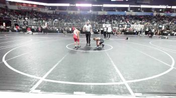 Rr Rnd 1 - Xavier Shaw, Webb City Youth Wrestling vs Jaxson Schnakenberg, Jackson County Wrestling