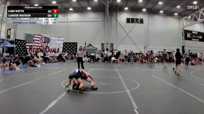 84 lbs Round 2 (4 Team) - Liam Ivatts, New England Gold vs Carter Watson, Broad Axe White