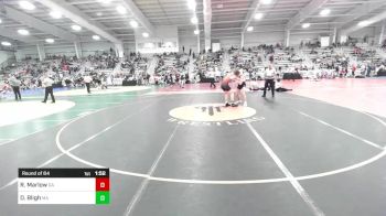 145 lbs Round Of 64 - Ronny Marlow, GA vs Declan Bligh, MA