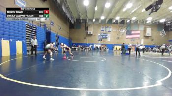 105lbs Cons. Round 6 - Shaila Gaspar-Fabian, Willamette (Girls) vs Trinity Town, Moses Lake (Girls)