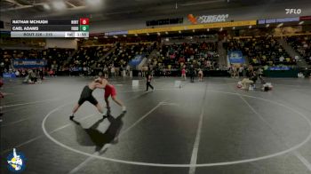 215 lbs Champ. Round 1 - Cael Adams, Fort Dodge vs Nathan McHugh, Hortonville