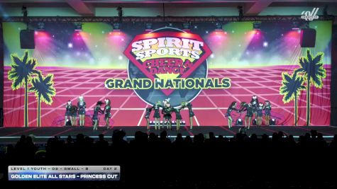 Golden Elite All Stars - Princess Cut [2026 L1 Youth - D2 - Small - B Day 2] 2026 Spirit Sports Grand Nationals