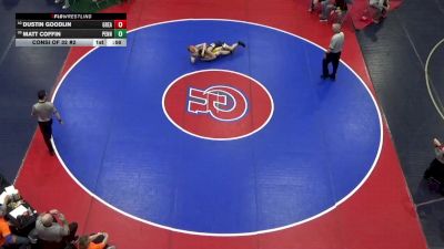 117 lbs Consi Of 32 #2 - Dustin Goodlin, Greater Latrobe vs Matt Coffin, Pennridge
