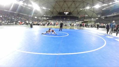 53 lbs Quarterfinal - Brayden Edwards, Franklin Pierce Cardinal Wrestling Club vs Kade Robinson, Fife Thunder Wrestling