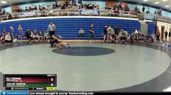 117 lbs Round 3 (4 Team) - Oscar Garcia, Franklin Community vs Eli Cronin, Brownsburg