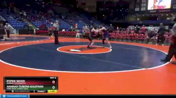 120 lbs Quarterfinal - Hannah Suboni-Kaufman, Park Ridge (Maine East) vs Pyper Wood, Normal (Community)