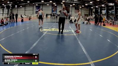 160 lbs Rd# 10- 4:00pm Saturday Final Pool - Quinn Mosch, Team Gotcha vs Donovan Symalla, Dynasty Black