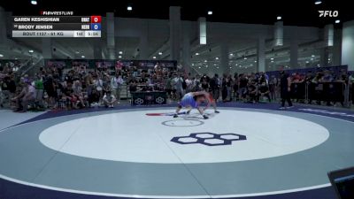 61 kg Champ. Rd Of 128 - Garen Keshishian, Unattached vs Brody Jensen, Nebraska