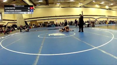 124 lbs Cons. Round 4 - Lilyan Buyze, Davenport University vs Cheyenne Moreno, Indiana Tech University