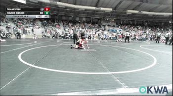83 lbs Consi Of 16 #1 - Duane Finn, ICEFIGHTER U vs Nevius Cossio, OKC Saints Wrestling