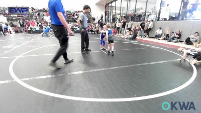 49 lbs Round Of 32 - Logan Snyder, Hennessey Takedown Club vs Greyson Freeman, Woodland Wrestling Club