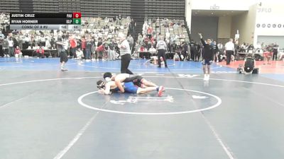 150-I lbs Consi Of 8 #2 - Justin Cruz, Paulsboro vs Ryan Horner, Islip