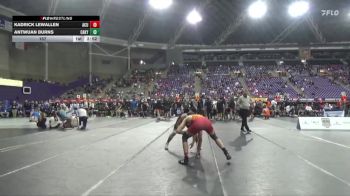 157 lbs Quarters & 1st Wb (16 Team) - Antwuan Burns, Campbellsville (Ky.) vs Kadrick Lewallen, Arizona Christian University