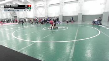 150 lbs Champ. Round 3 - Adrian Solis, Springville vs Keagan Murdock, Mountain View