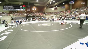 1A 144 lbs 3rd Place Match - Tayzen Walker, Altamont vs Jackson Heaton, Panguitch