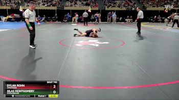 138-4A/3A Cons. Round 2 - Dylan Rohn, Linganore vs Silas Montgomery, Springbrook