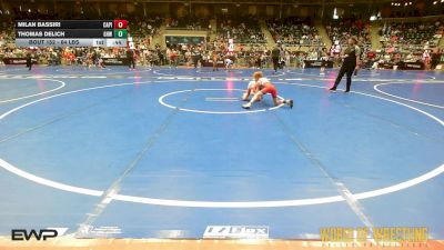 64 lbs Semifinal - Milan Bassiri, Capital City vs Thomas Delich, Greater Heights Wrestling