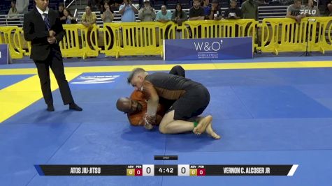 Vernon C. Alcoser Jr vs Damien M. Rosensto 2025 Pan IBJJF Jiu-Jitsu No-Gi Championship