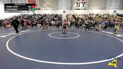 96 lbs Champ. Round 2 - Jeremy Lutes, Purple Eagles Wrestling Academy vs Nate Kerner, Shaker Youth Wrestling