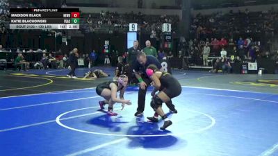 130 lbs Round Of 32 - Madison Black, Newbury Park (SS) vs Katie Blachowski, Placer (SJ)