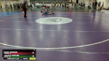 150 lbs Semis & 1st Wrestleback (8 Team) - Noah Johnson, TMBWWG vs Lincoln Santjer, UNITED