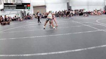 285 lbs Round 2 (4 Team) - Jessie Calhoun, Upstate Uprising vs Isiah Rodriguez, EsteBuilt Underground