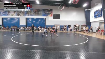 105 lbs Logan Brickley, Maryland vs Zephaniah Powell, Illinois