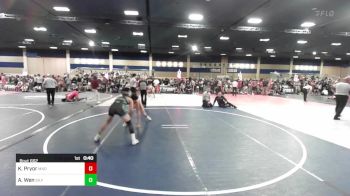 138 lbs Consi Of 32 #1 - Kaden Pryor, Mad Dog Wrestling vs Andrew Wen, Silverback WC