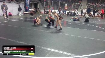 85 lbs Quarterfinal - Beverly Kurkowski-Witt, Team Texas vs Jayden Jones, Team Nebraska