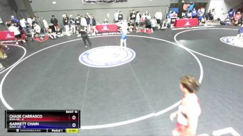 132 lbs Round 2 (16 Team) - Chase Carrasco, IEWA-GR vs Garrett Chain, NAWA-GR