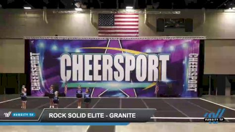 Rock Solid Elite - Granite [2022 L1.1 Youth - PREP Day 1] 2022 CHEERSPORT Hot Springs Classic