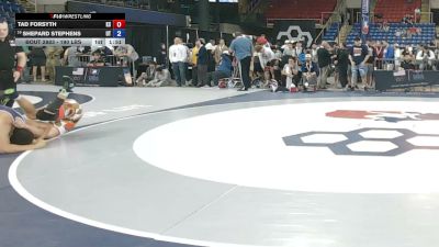 190 lbs Cons. Rd Of 32 - Tad Forsyth, Kansas vs Shepard Stephens, Utah