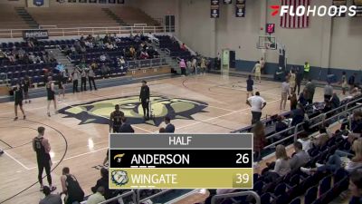 Replay: Anderson (SC) vs Wingate | Jan 11 @ 7 PM