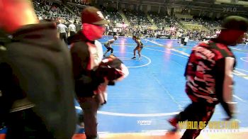 110 lbs Round Of 16 - Akeela Mitchell, NM Gold vs Alyssa Salemie, Terminator Wrestling Academy