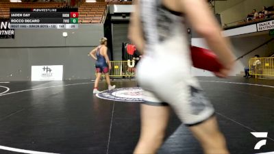 Junior Boys - 190 lbs Quarters - Vinicius Tome vs Demetri Clark, Temecula Valley High School Wrestling