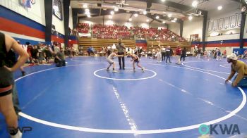 90 lbs Consi Of 4 - Crew Card, Tulsa Blue T Panthers vs Kaisen Kelley, Raw Wrestling Club