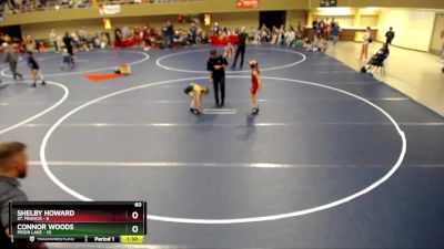 60 lbs Semis & 1st Wrestleback (8 Team) - Shelby Howard, St. Francis vs Connor Woods, Prior Lake