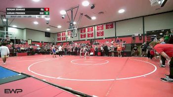 165 lbs Consi Of 4 - Rogan Zembas, Prague vs Logan Prinsen, Rogers High School Boys