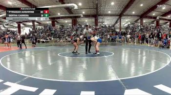 105 lbs Quarterfinal - Bertha Cabrera, SLAM! Nevada vs Pyrsaeah Augustine, Reed