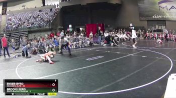60 lbs Round 1 (6 Team) - Ryker Byrd, Oklahoma Elite vs Brooks Berg, South Dakota Thunder