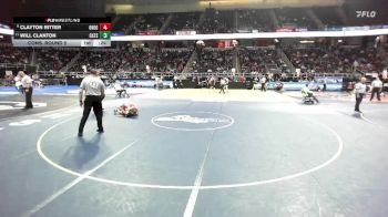 II-101 lbs Cons. Round 5 - Will Clanton, Catskill vs Clayton Ritter, Oneonta