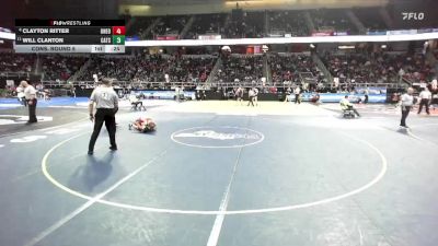 II-101 lbs Cons. Round 5 - Will Clanton, Catskill vs Clayton Ritter, Oneonta