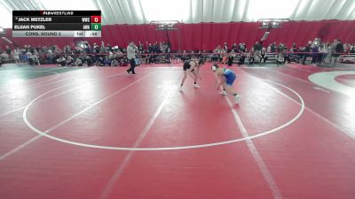 14U Boys - 132 lbs Cons. Round 2 - Jack Metzler, Waunakee Wrestling Club vs Elijah Pukel, Askren Wrestling Academy