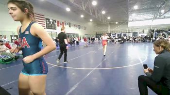 150 lbs Round 3 - Veil Foreman, Star Valley Wrestling Club vs Isabella Sagastume, Sanderson Wrestling Academy