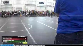 88 lbs Finals (2 Team) - Jax Brentzel, All-American vs Aiden Finnegan, Phoenix