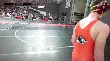 175 lbs Cons. Round 3 - Willie Thompson, New Richmond vs Andrew Kolaske, Bonduel